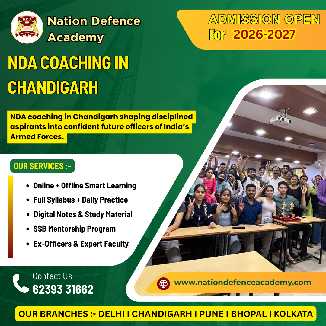 Best NDA Coaching in Chandigarh